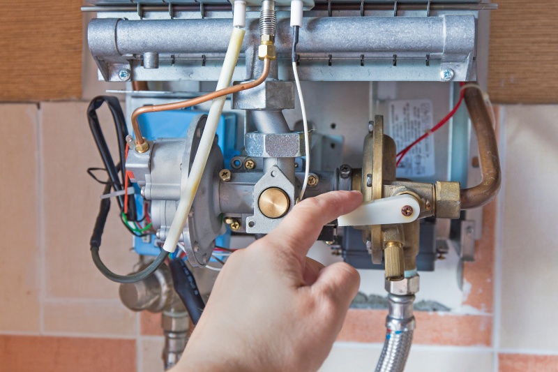 Plumbing and heating work in a Golders Green property